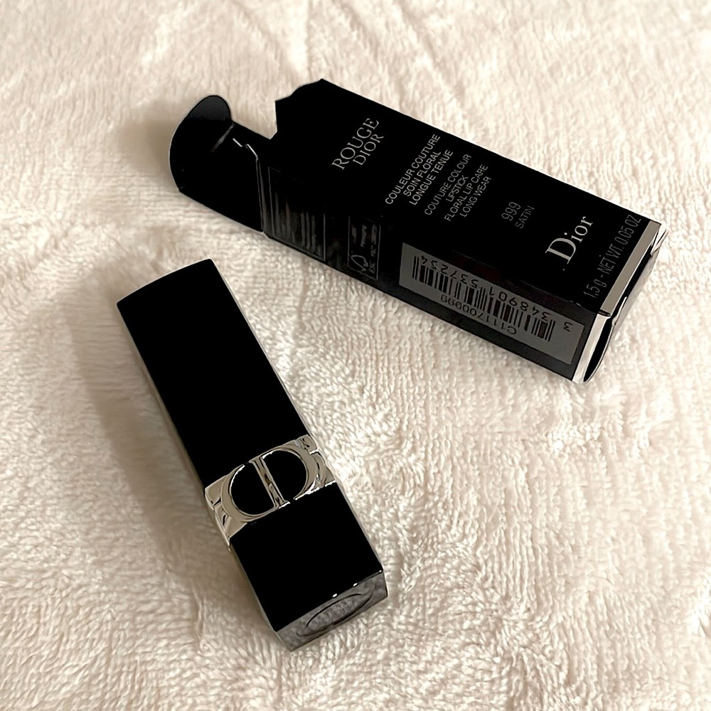 Dior Couture Colour Lipstick Satin 999 0.05 oz Mini Size